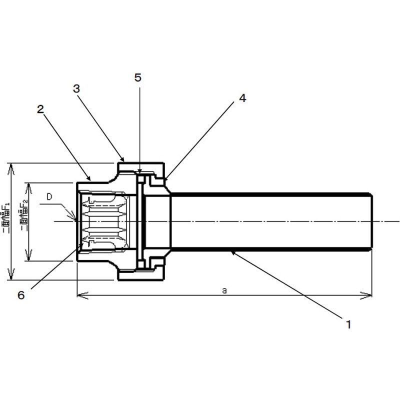 SP-IU(コア) 絶縁ユニオン SUSプレス共通品(コア) 1個 リケン 【通販モノタロウ】