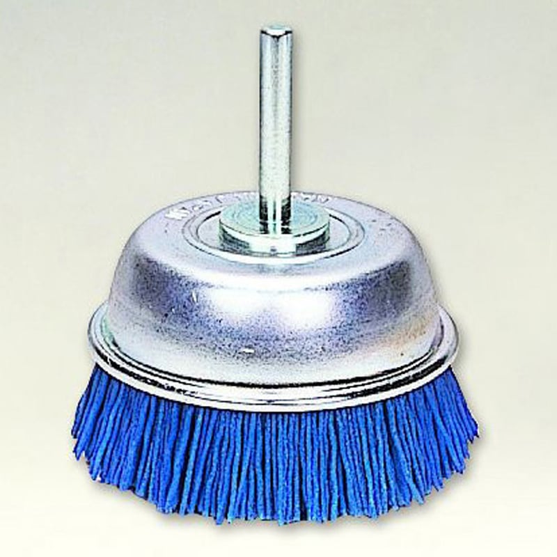 SC-80 #180 グリット軸付カップブラシ(砥粒入6NY) 1個 SUN POWER(サン