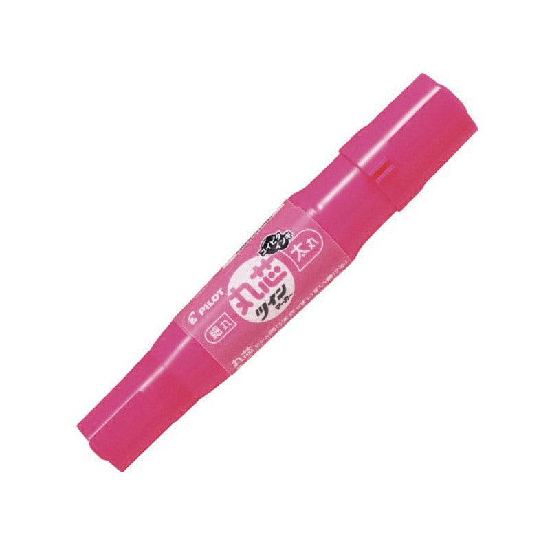 MFN15FBM-PN 丸芯 ツインマーカー 細・太 パイロット ピンク 入数1