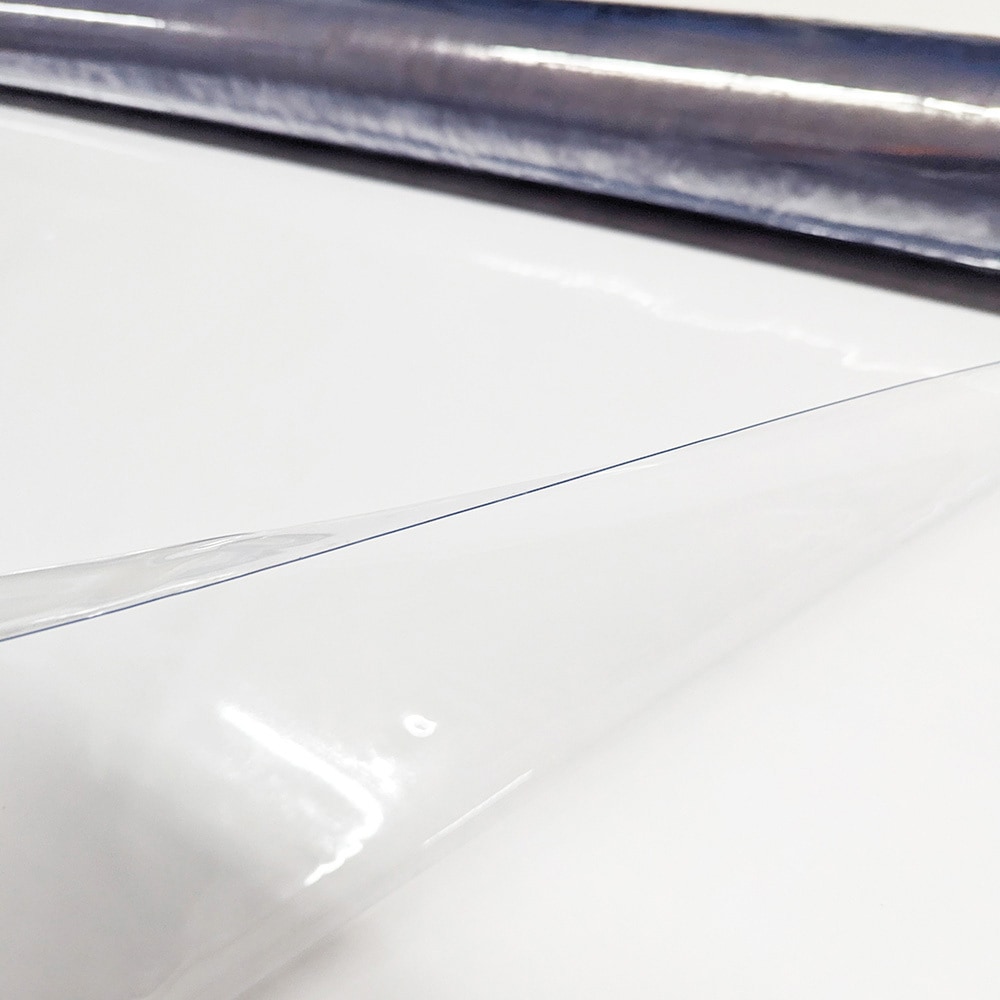 pvc-bouen-050-900-10 防炎透明ビニールシート 0.5mm厚×900mm幅 上村