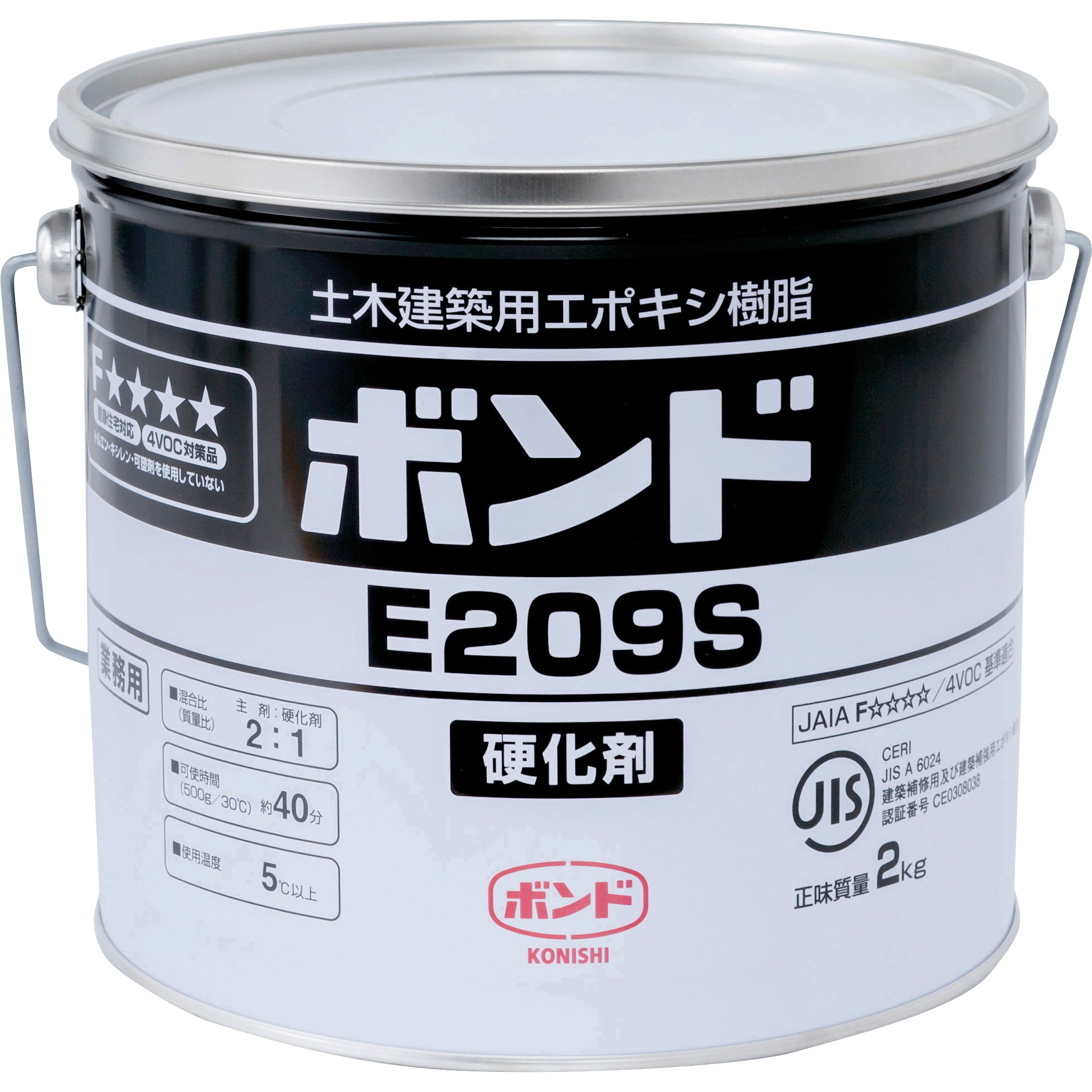 5019 注入補修用・充てん接着用高粘度形エポキシ樹脂 コニシ 容量6kg