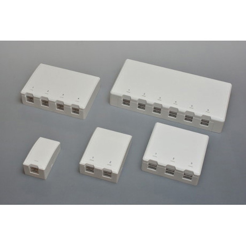 NSBOX1L-6A-SKIT Cat．6A STP ローゼットボックスキット 日本製