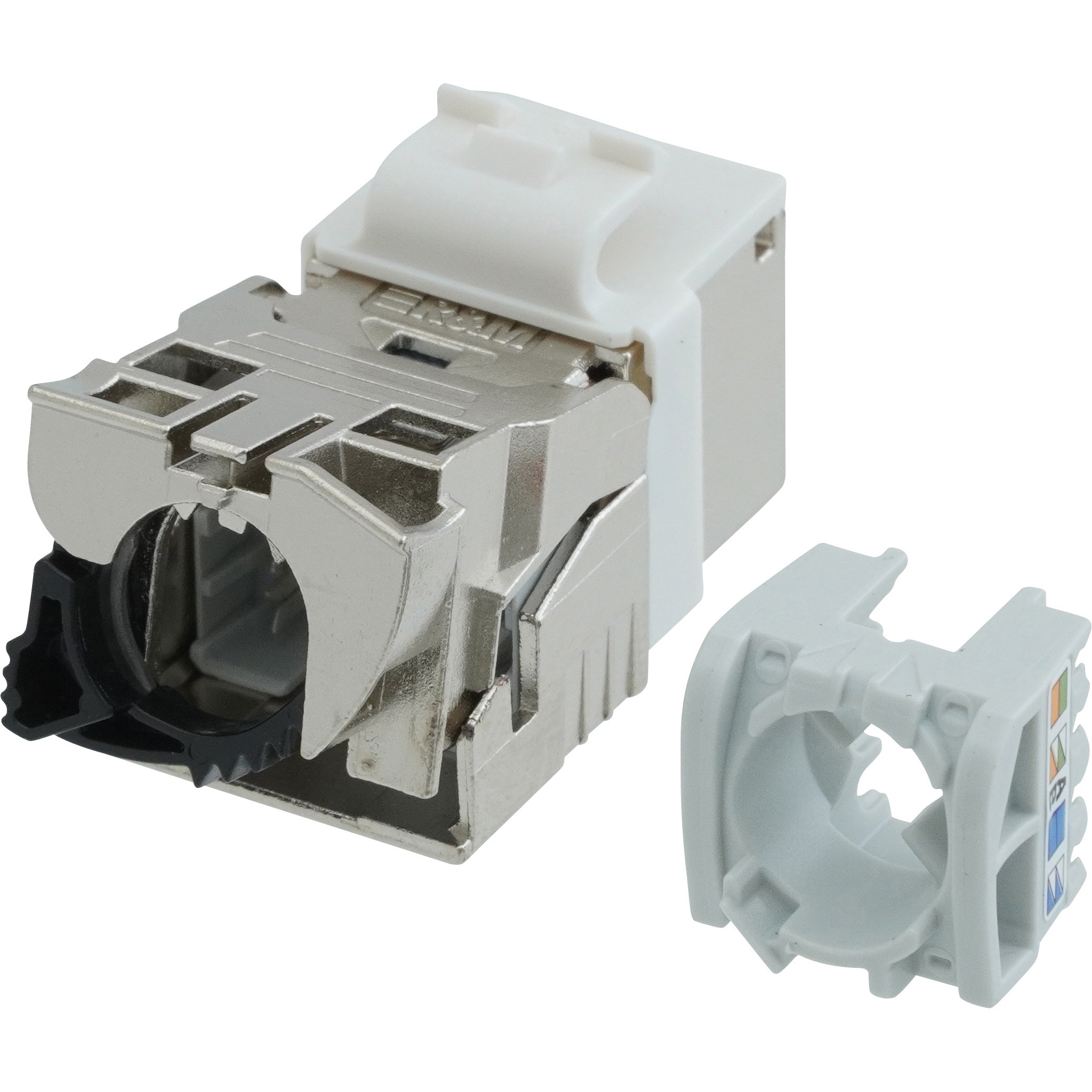 日本製線 NSJ5-S-KEY Cat5e シールド ジャック 5個 未開封 NSJ5-S-KEY モジュラージャック キーリング付 日本製線 1式 NSJ5-S-KEY