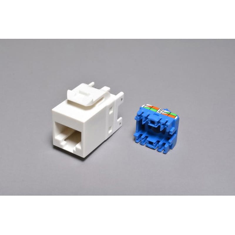 NSJ6BL RJ45モジュラージャック Cat．6/UTP 1式 日本製線 【通販サイト