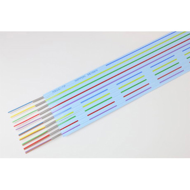 0.4-6P NSUC-TP Cat．3 6P/アンダーカーペット 100m 日本製線 水色 導体径0.4mm 1箱