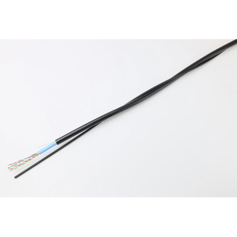 0.5-4P NSEDT-LAP-SS 200 Cat．5eU/UTP 4P屋外LAP/SSS 黒/水 200m 日本