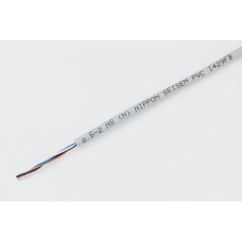 0.65-5 NS グ 0．65mm*5対 NSケーブル (グレー) 日本製線 長さ200m 1箱 26,235円