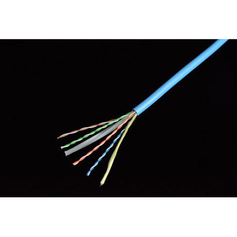 PCケーブル・コネクタ cat6 UTP spg6 4P SPG6-PC-B OR Cat．6U/UTP 4P*AWG28撚線 200m/箱 日本製線 規格CAT6