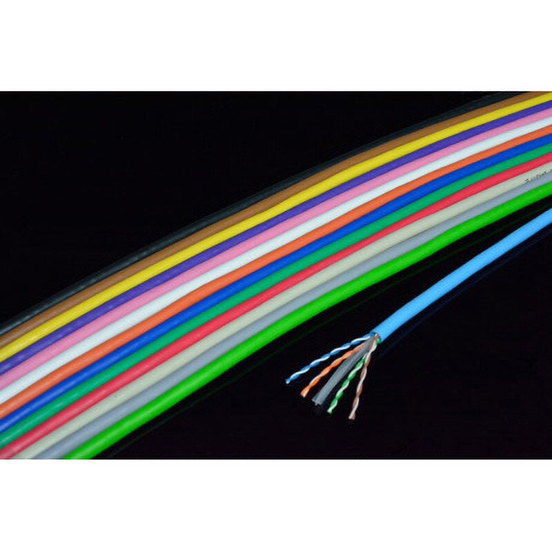 日本製線 Cat6 UTPケーブル(赤) - ケーブル・シールド