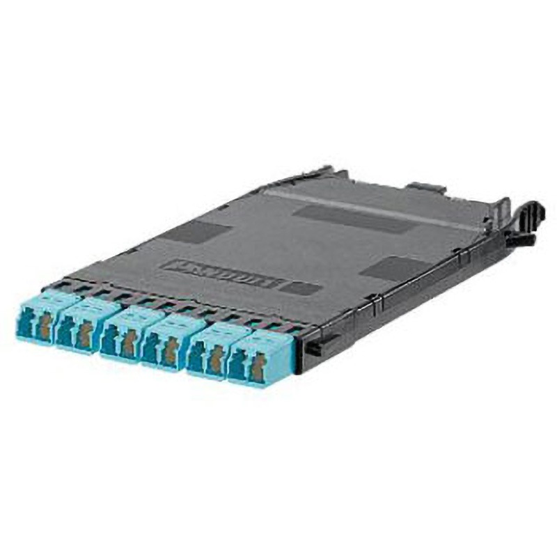 FHCXA-12-10U HD Flex 光ファイバーカセット PANDUIT(パンドウイット) LCコネクタ 芯数12 タイプOM3  1式 FHCXA-12-10U