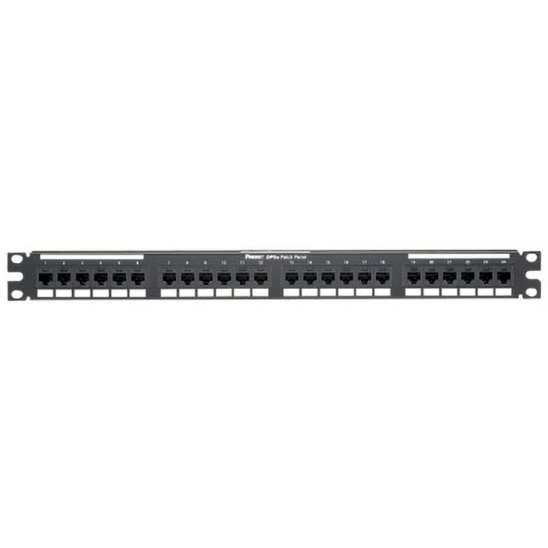 DP24688TGY カテゴリ6 24ポートパッチパネル(打ち込みタイプ 1U) PANDUIT(パンドウイット) 規格Cat.6