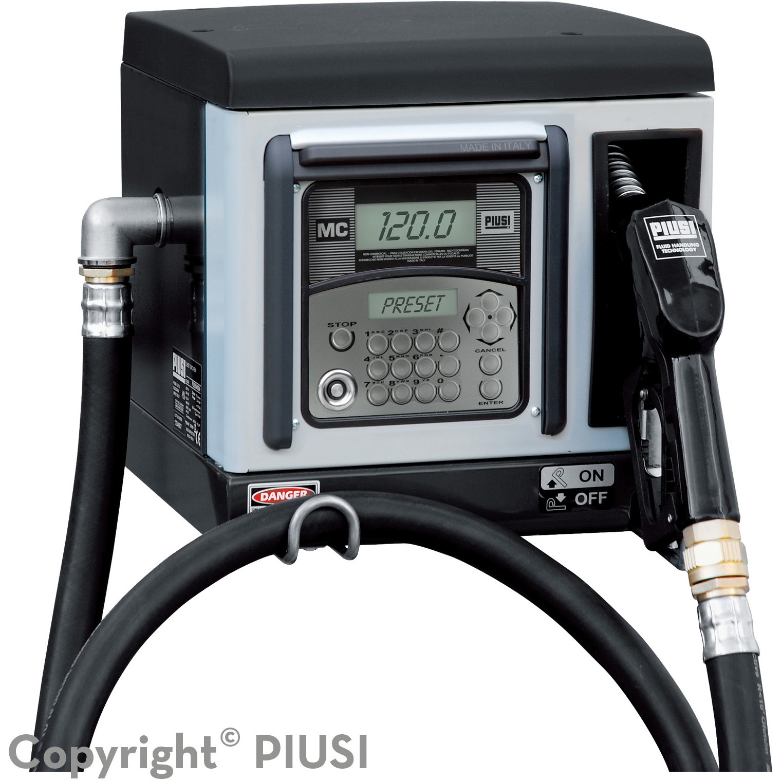 F0059416D 計量ポンプシステム(灯油・軽油用)スタンド式 CUBE 70MC 100-110V 50/60Hz 壁掛式 1台 PIUSI 【通販モノタロウ】