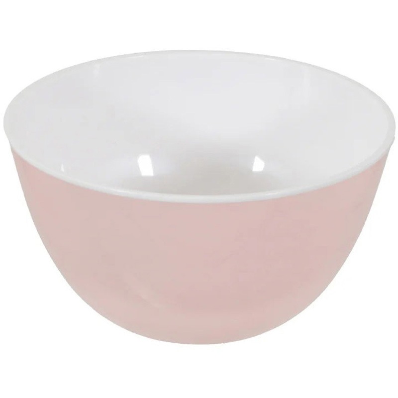 HC-851 ララシャイン 抗菌耐熱カラーボウル(クリアピンク) パール金属