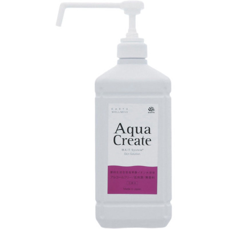 AQUA CREATE SKIN アクアクリエイトスキン アース製薬 液体手指消毒剤