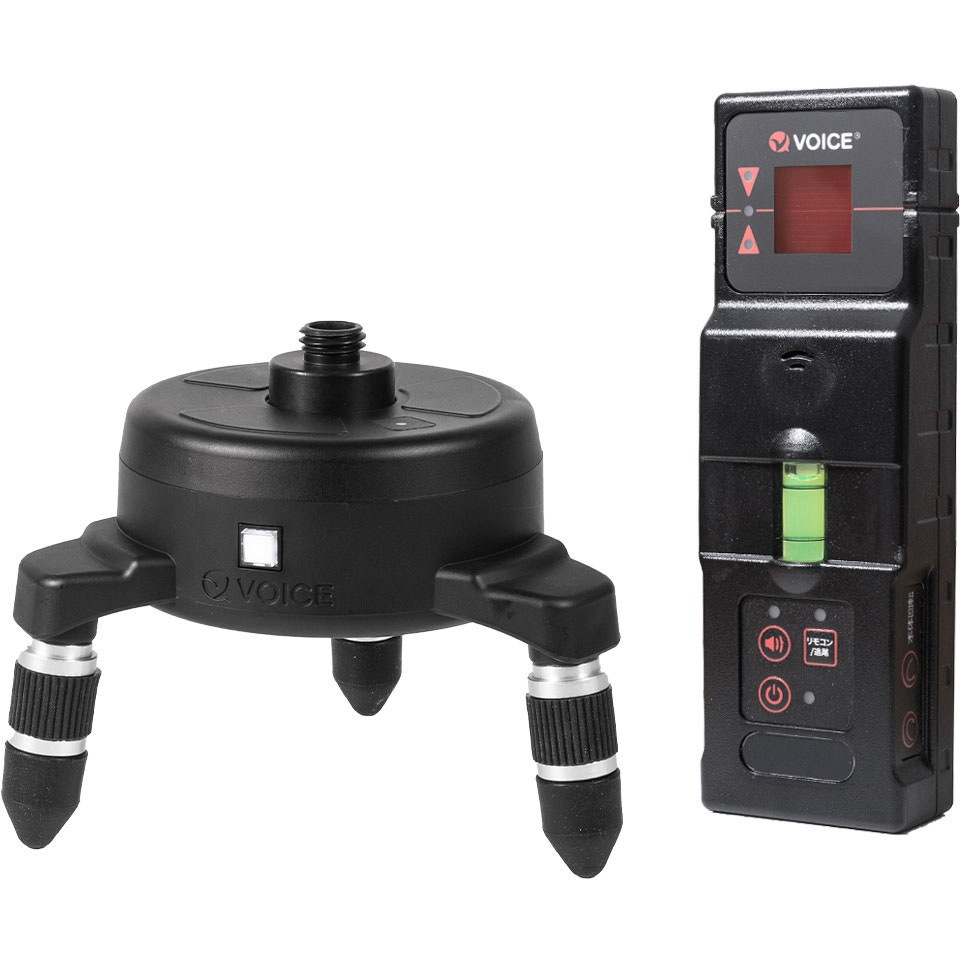 VC-RA VOICE Model-RA レッドレーザー用オートベース レーザー墨出し器 専用 自動追尾・リモコン機能搭載 1セット VOICE 【通販モノタロウ】
