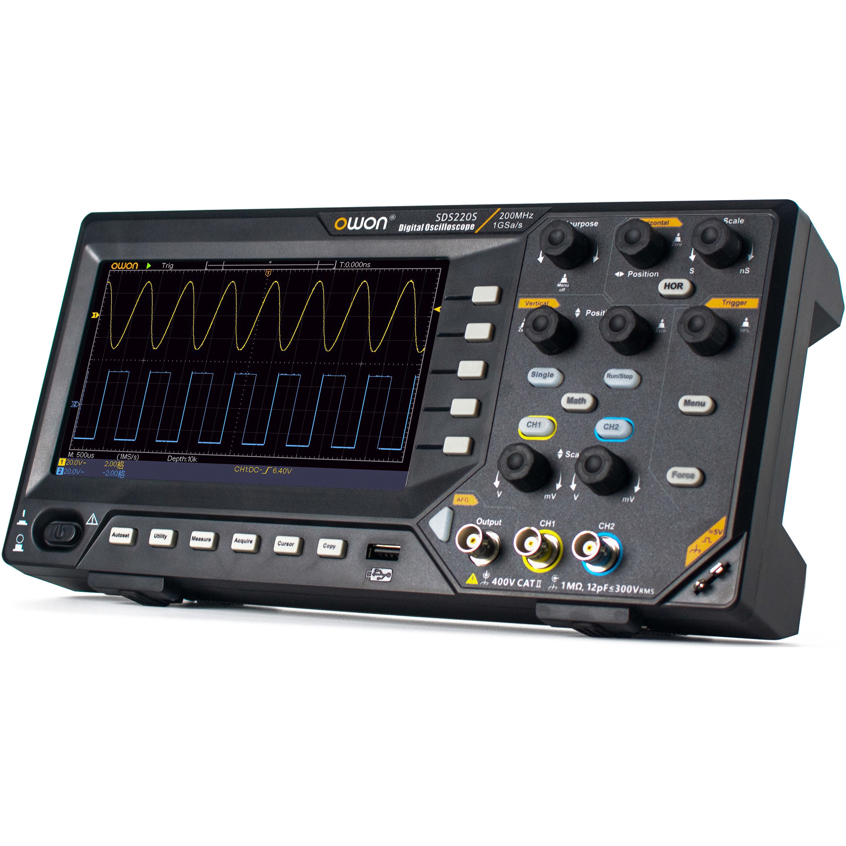 SDS220S デジタル・オシロスコープ SDS200シリーズ (100MHz～200MHz