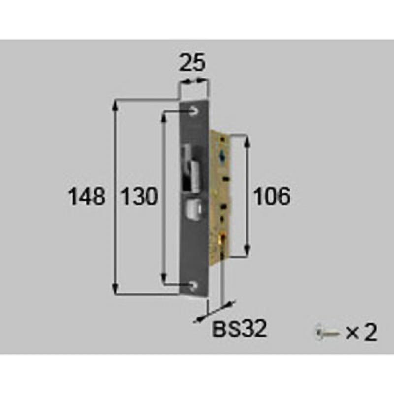 A8DL1472 主錠ケース 1セット 新日軽(LIXIL) 【通販モノタロウ】