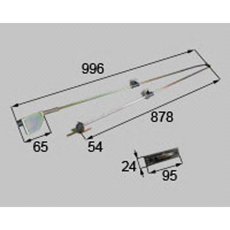 A8DL173 網戸錠 新日軽(LIXIL) 1個 A8DL173