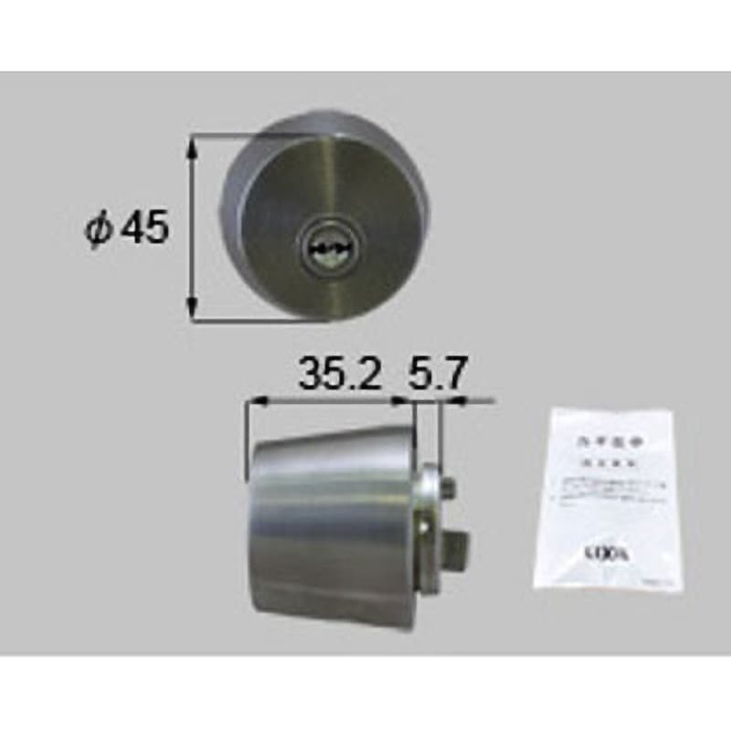 DCZZ0144 交換用シリンダー144用 TOSTEM(LIXIL) ヘアーライン色 6,798円