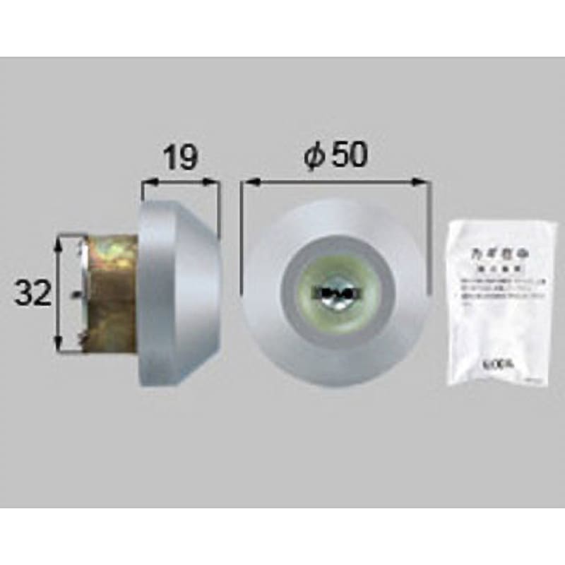 D5GZ3023 シリンダー錠 TOSTEM(LIXIL) グレー色   D5GZ3023