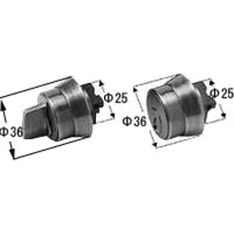 FNMZ141 本締り錠セット 1セット TOSTEM(LIXIL) 【通販モノタロウ】