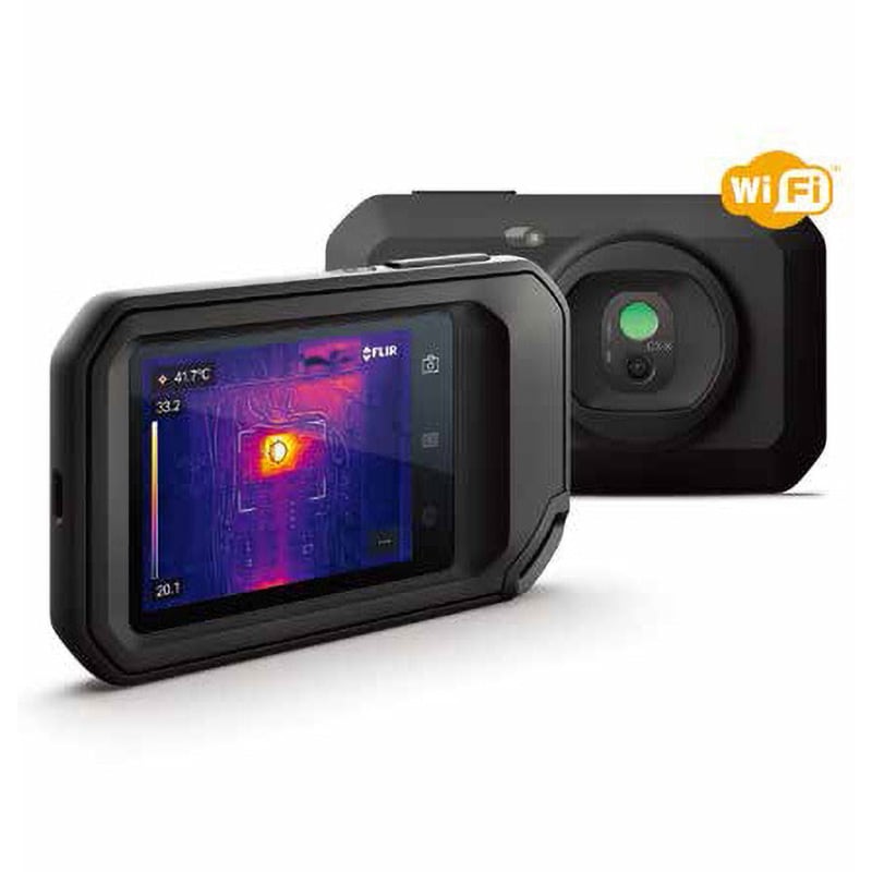 【日本買付】FLIR C3 サーモグラフィカメラ 赤外線 中古 簡易確認のみ Wi-Fi 超高性能 携帯型 精度未確認 その他