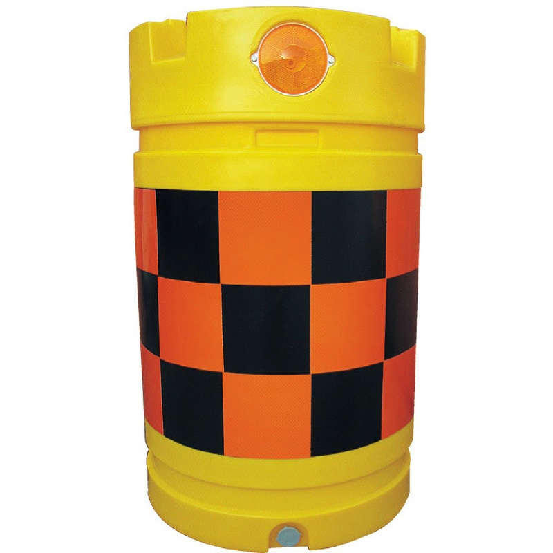 KDD-4 クッションドラム デリネーター付き 安全興業 高さ830mm  KDD-4