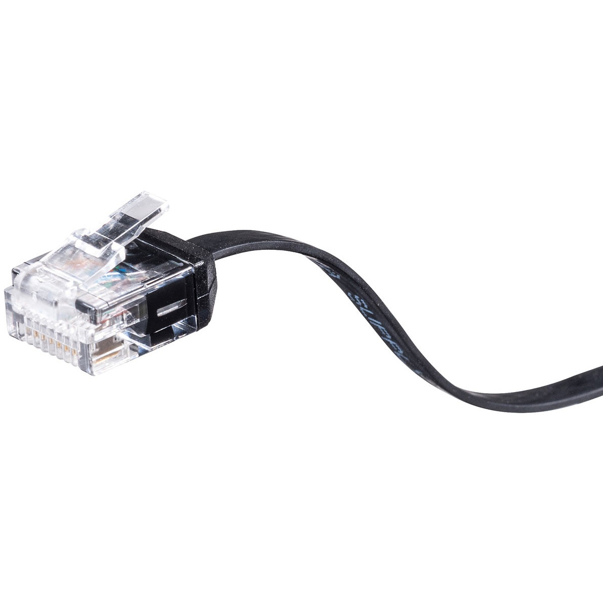 500-LAN6AFL-01 LANケーブル サンワダイレクト ブラック色 規格CAT6A