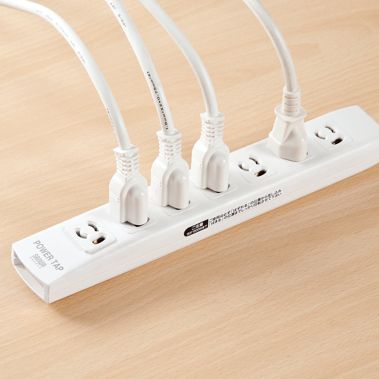 700-TAP039 電源タップ サンワダイレクト 7口 3P ○マグネット 電源