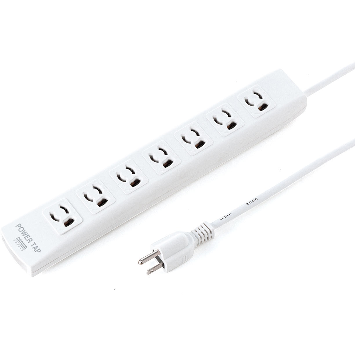 700-TAP039 電源タップ サンワダイレクト 7口 3P ○マグネット 電源