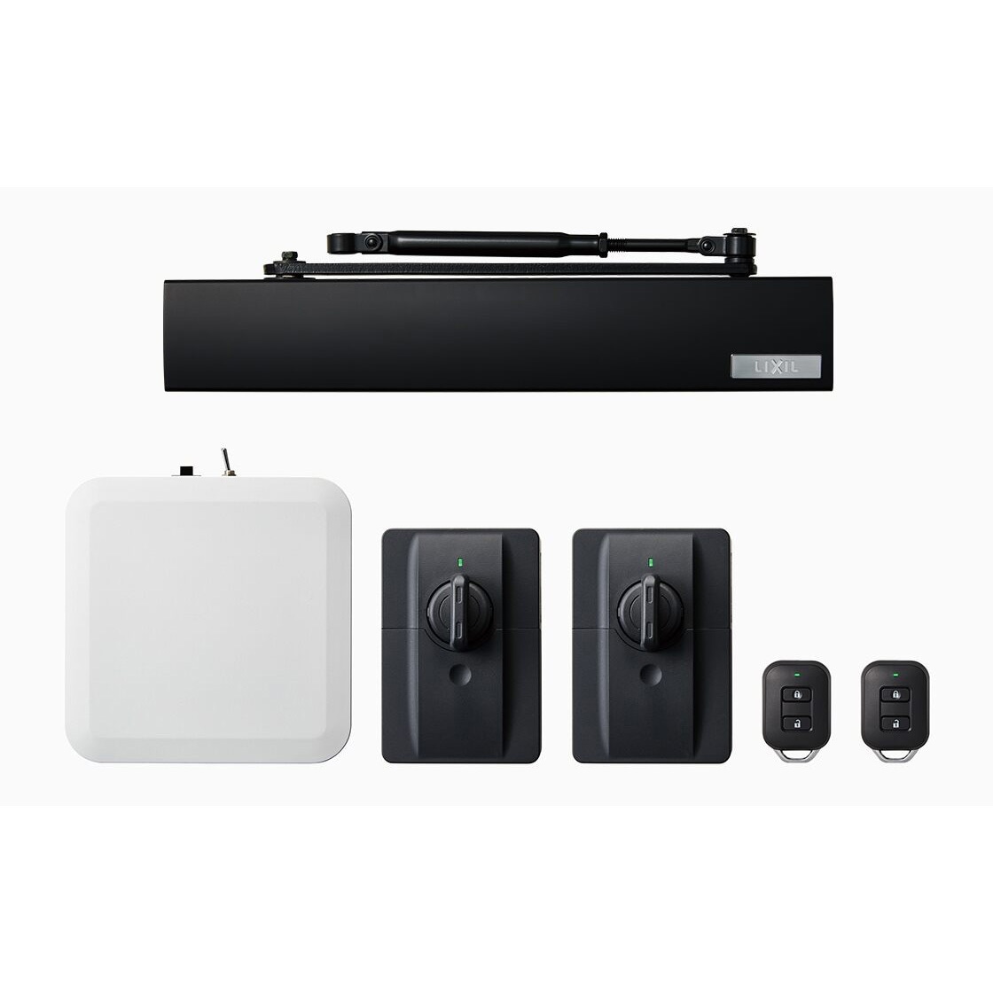 QEAB1DA000+QEAB1S2M00+QEAZ1P2000 玄関ドア用電動オープナーシステム 「ドアック」 1セット TOSTEM(LIXIL) 【通販モノタロウ】