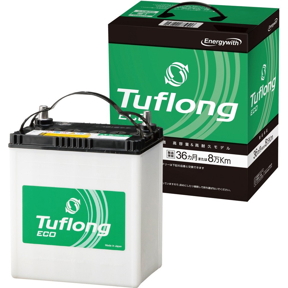 ECA 80D23R Tuflong ECO (充電制御車対応高容量) バッテリー 1個 