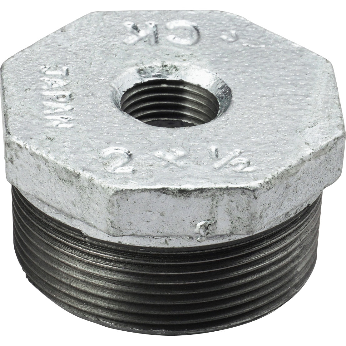 JFE継手:白継手・径違ブッシング(三段落ち) 型式:BU-1/2×1/