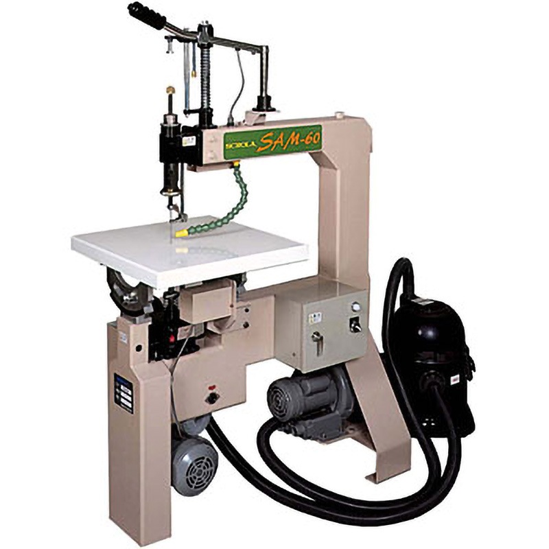 SAM-60B単相 標準ベルト張替え式三段変速糸鋸盤 1台 旭工機 【通販モノタロウ】