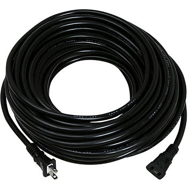 KW72-20 延長コード KOWA(宏和工業) 1ツ口 黒色 屋内用 長さ20m  KW72-20