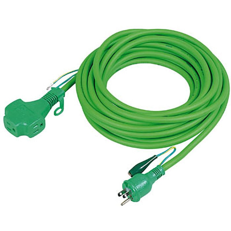 PPT-20E トリプルポッキンコード 日動工業 アース付 15A コード長20m  PPT-20E