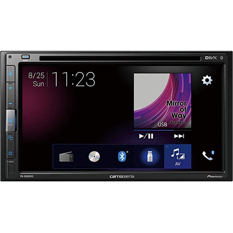 Pioneer FH-6500DVD ヘッドユニット FH-6500DVD 6.8V型ワイドVGAモニター DSPメイン ユニット carrozzeria