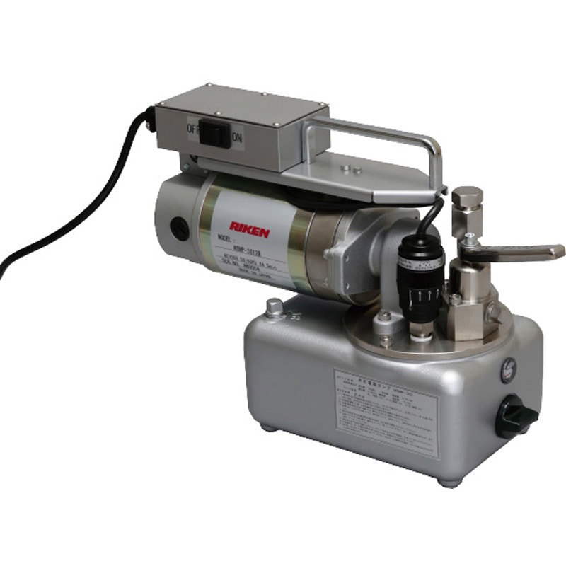 WSMP-3022B WSMPシリーズ 70MPa 水圧電動ポンプ 1個 RIKEN(理研機器