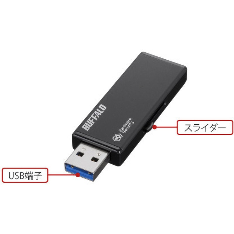 RUF3-HSL32G ハードウェア暗号化機能搭載USB3.0対応