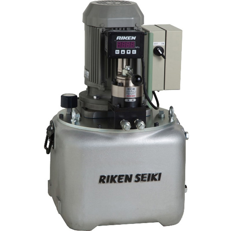 MP-10C 二段吐出型電動ポンプ RIKEN(理研機器) 電圧200(3相)V MP-10C