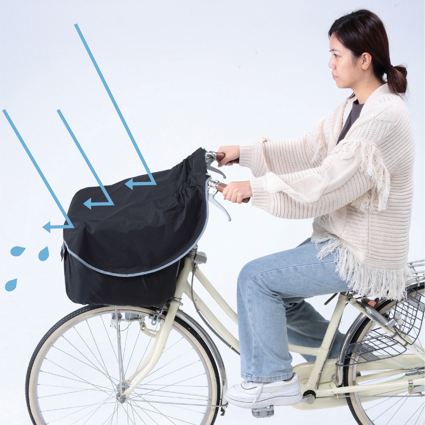 【たばん】 Camco Life is Better at Campsite 27インチ ビニールカバー ゴム裾