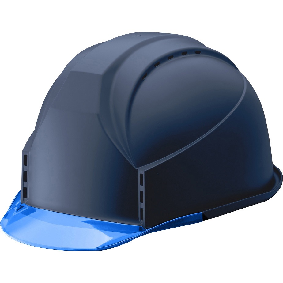 KKC3-B スミハット 艶消しシリーズ 住ベテクノプラスチック シールド無し 飛来・落下物用・墜落時保護用 マットネイビー/ブルー色   KKC3-B