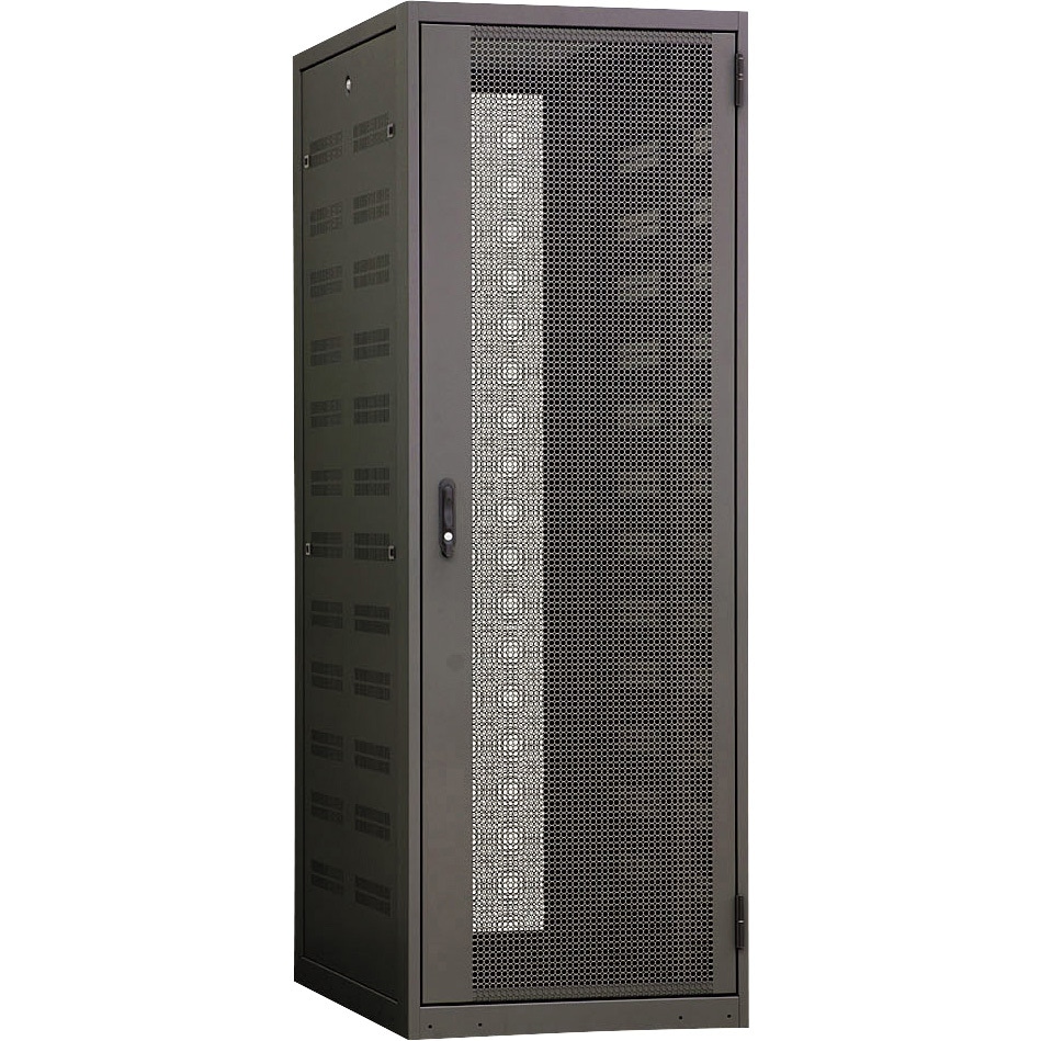 摂津金属工業　サーバーラック　ＳＳＲ２シリーズ　ブラック　６００×１０００×７００　　SSR2-19U6070VB　406-1665 ⁄images⁄goods⁄CP-SVN4290BKN_MA.J