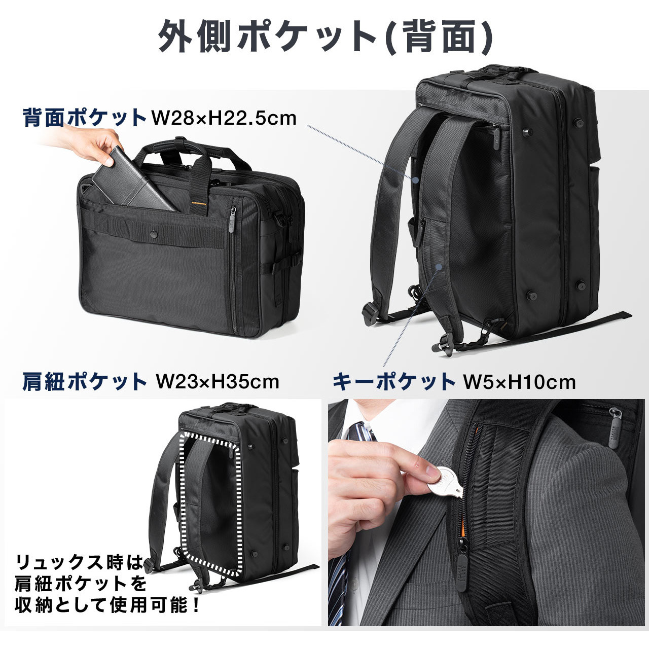 200-BAG170BK キャリングバッグ サンワダイレクト ブラック色 - 【通販