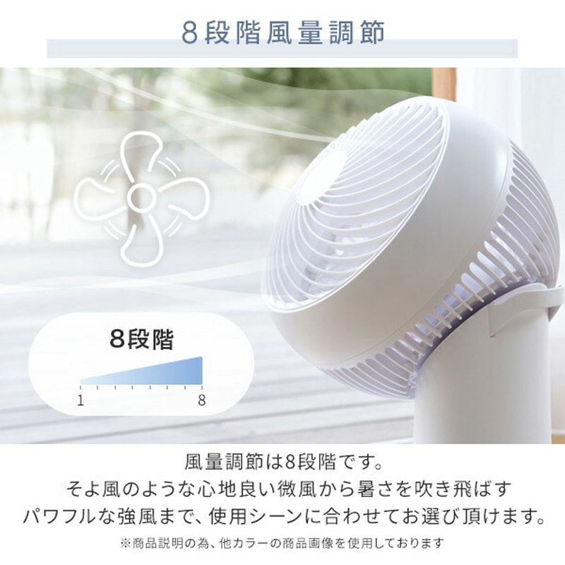 YAR-CD20ES(MG) サーキュレーター 首振り360度 DCモーター 全分解