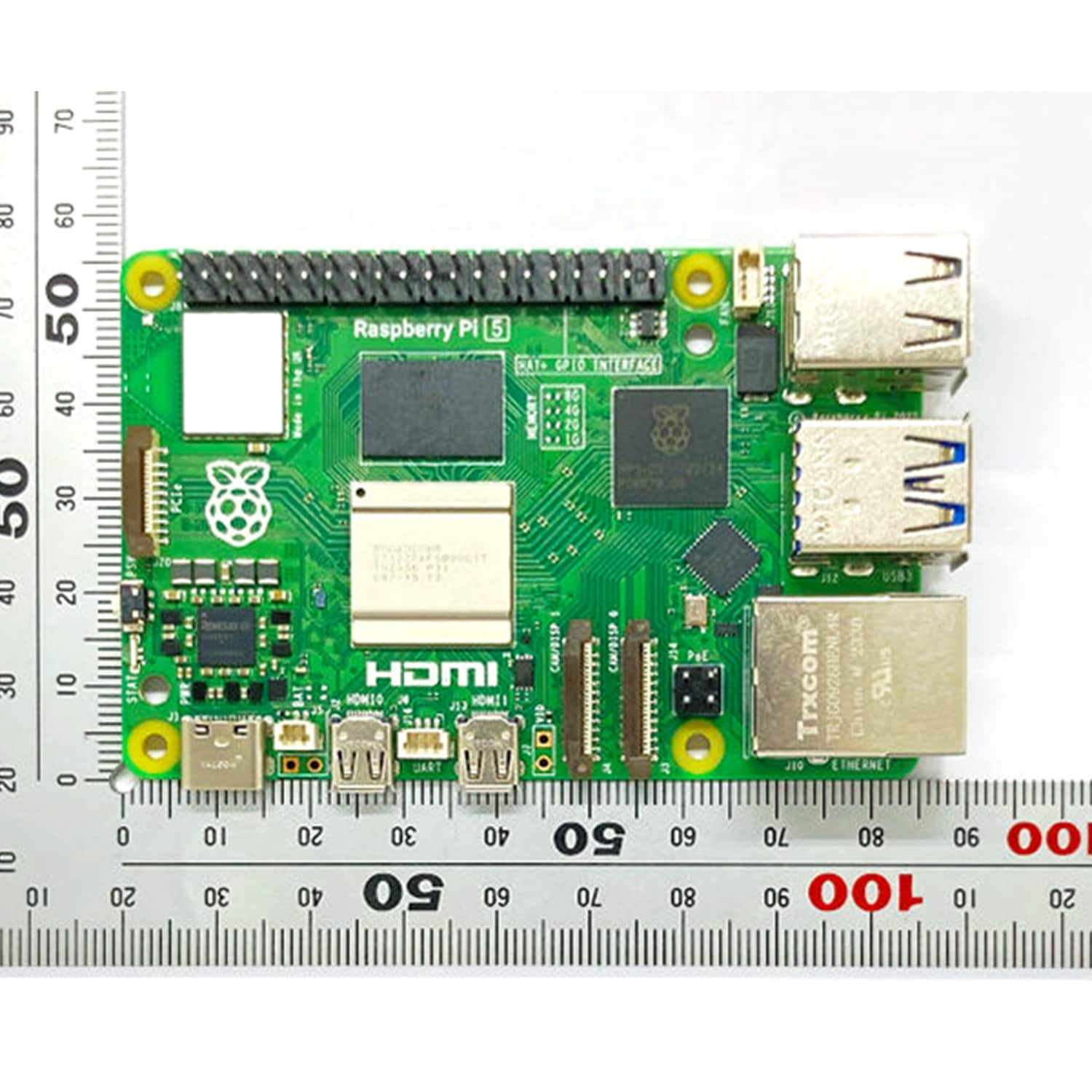 Raspberry Pi 5 / 4GB SC1111 シングルボードコンピュータ Raspberry Pi 幅56mm奥行85mm高さ18mm -  【通販モノタロウ】