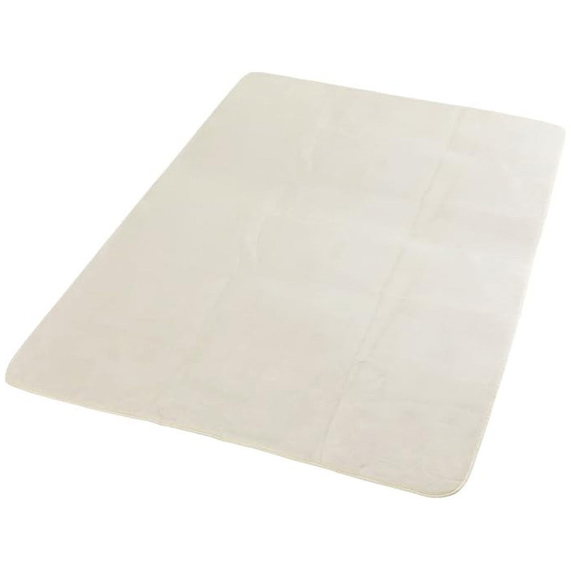 YGR-1418(IV) 抗菌・防臭・防ダニ 高反発フランネルラグ YAMAZEN(山善