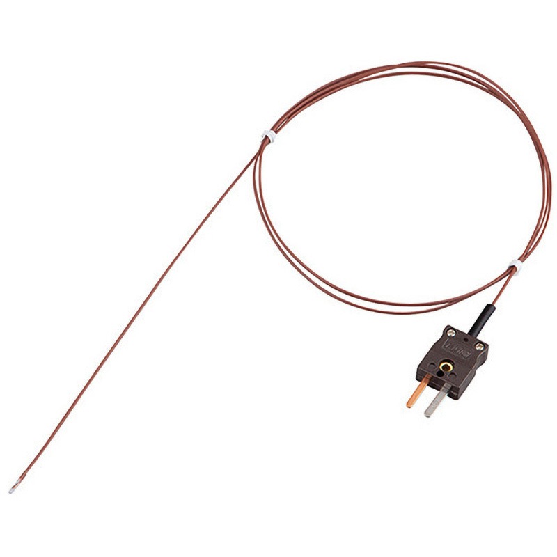 MOT-T03210XQ 細型T熱電対センサー フッ素樹脂モールドタイプ MOT-Tシリーズ アズワン 測定温度範囲-80～+140℃
