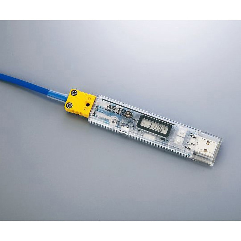 RX-450T 熱電対データロガー スティックタイプ アズワン -200～+300.0℃