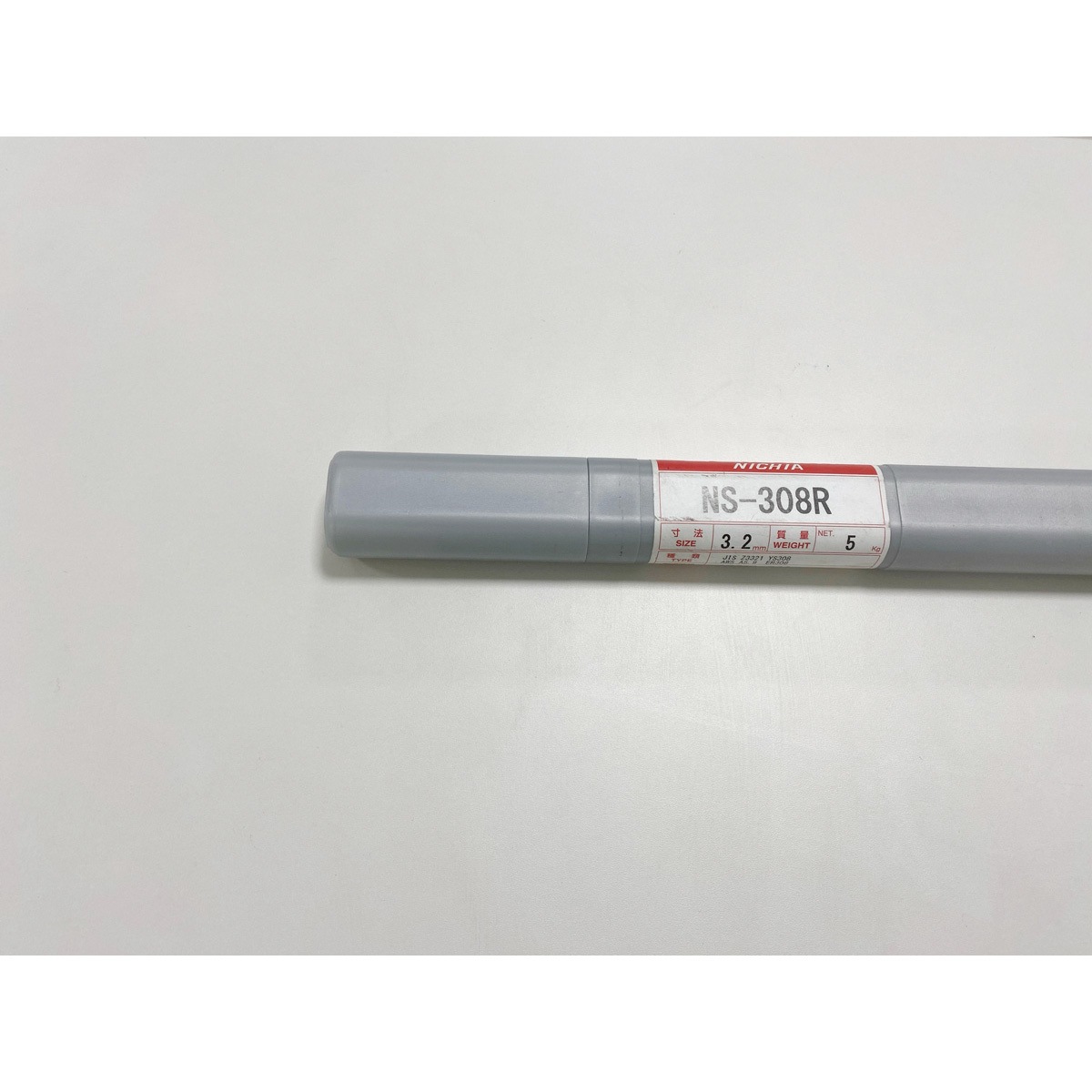 NS-308R 3．2 ティグ溶接棒 ニツコー熔材工業 棒長1000mm 1箱(5kg 